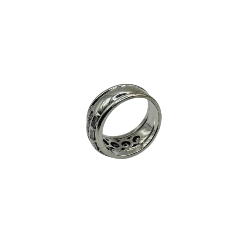 Bague en Or Blanc 18 Carats avec Diamants - T 59