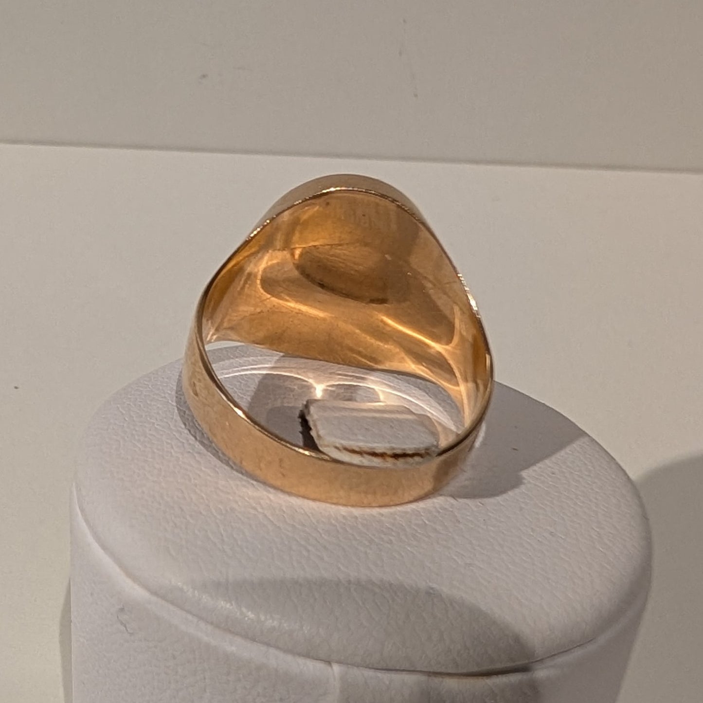 Bague Chevalière Or Jaune 18K Taille-62