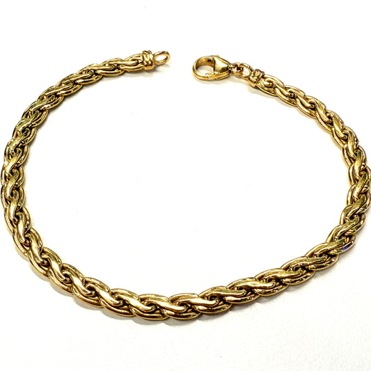 Bracelet Maille  Or Jaune 18K  5.96 Grs