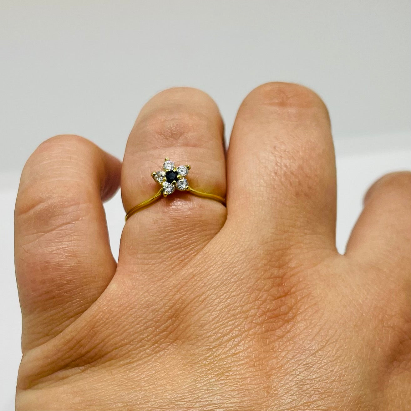 Bague Or Jaune 18K Taille-55.5