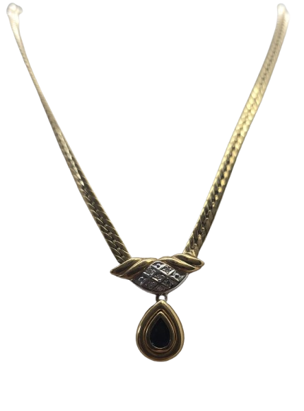 Collier Princesse en Or Jaune 18K 9.54 Grs