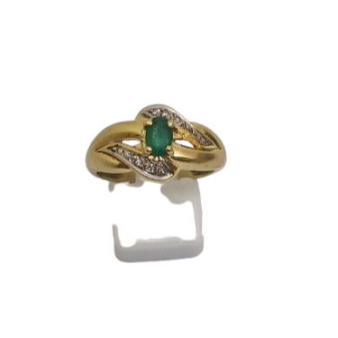 Bague en Or Jaune 18K Taille-57