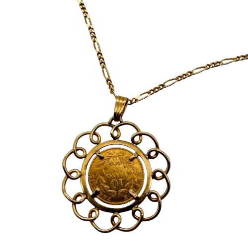 Collier en  Or Jaune 18 Carats 16.30 Grs