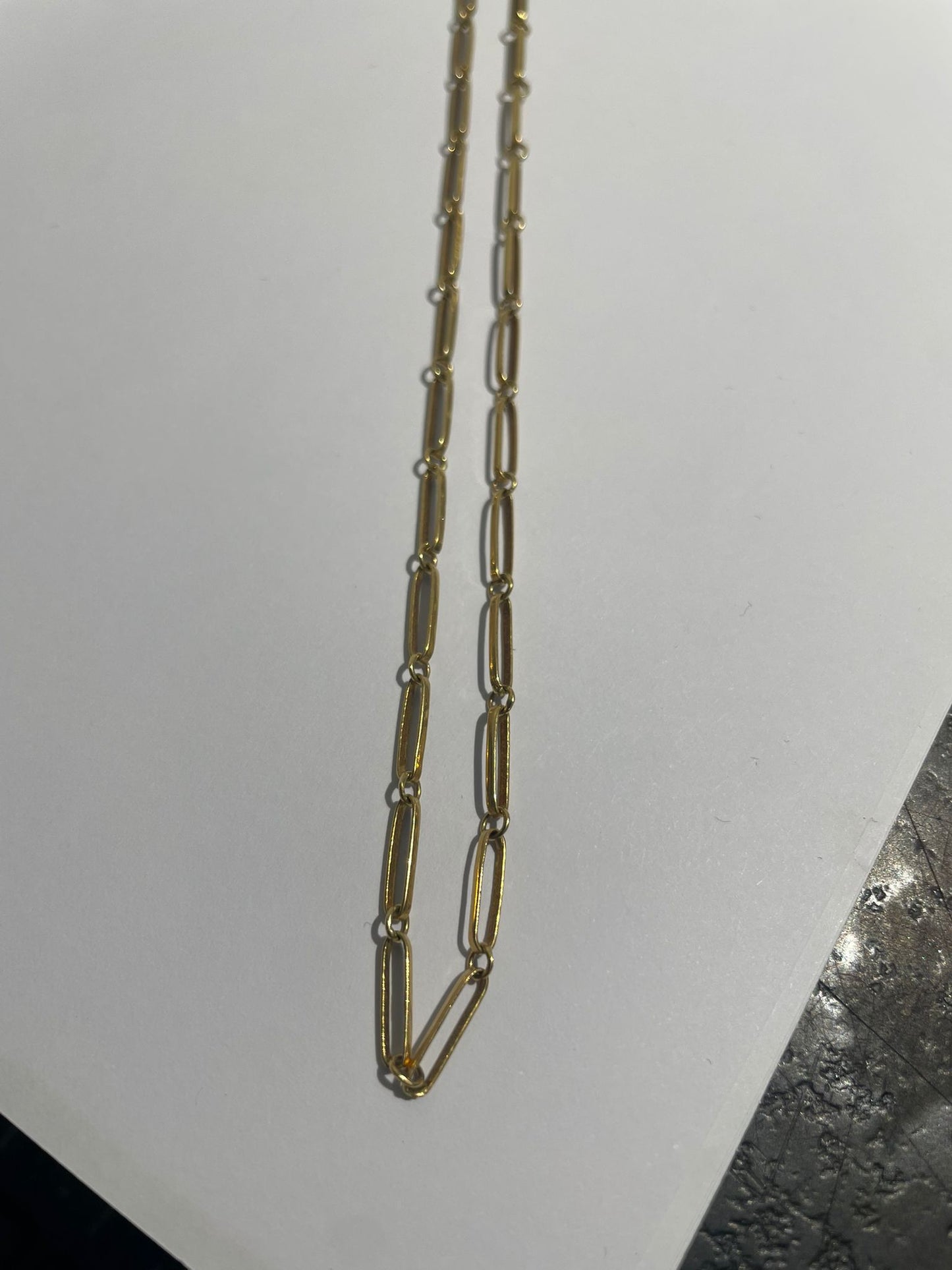 Collier Sautoir Or Jaune 18K 9.51 Grs