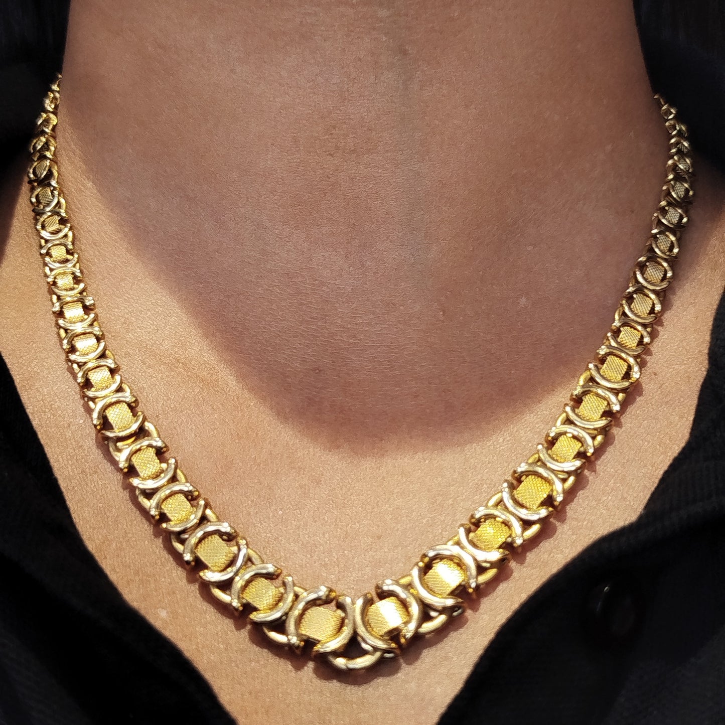 Collier Princesse en Or Jaune 18K 23.67 Grs