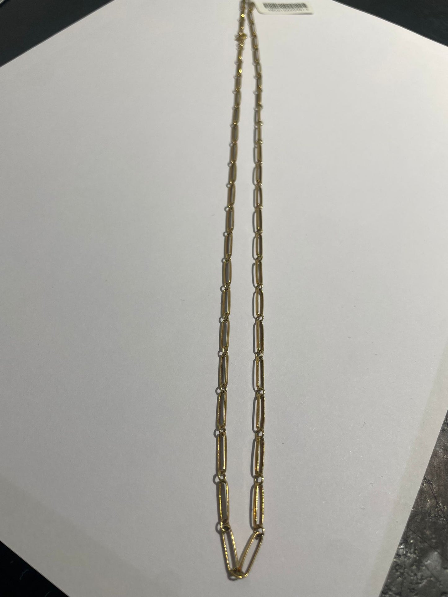 Collier Sautoir Or Jaune 18K 9.51 Grs