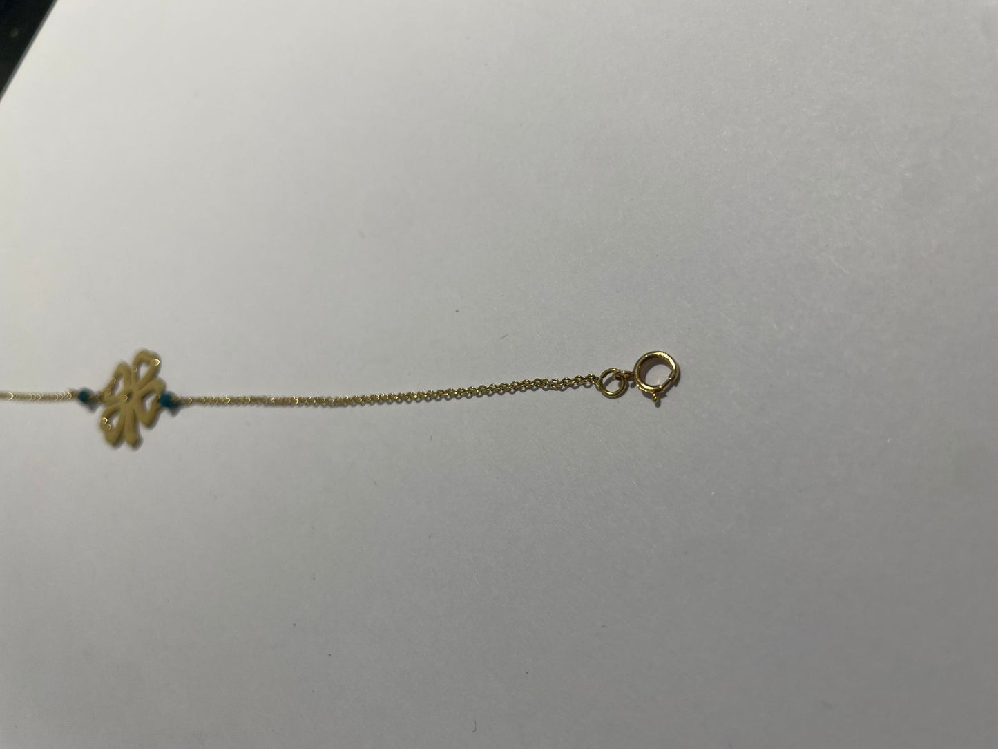 Bracelet chaîne fine en or jaune 18K 2.46 Grs