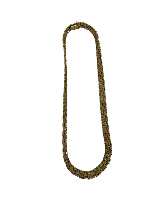 Collier Ras du Cou Forçat Or 18K 37.99 Grs