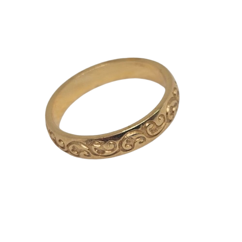 Bague Alliance Or Jaune 18 Carats Taille -58