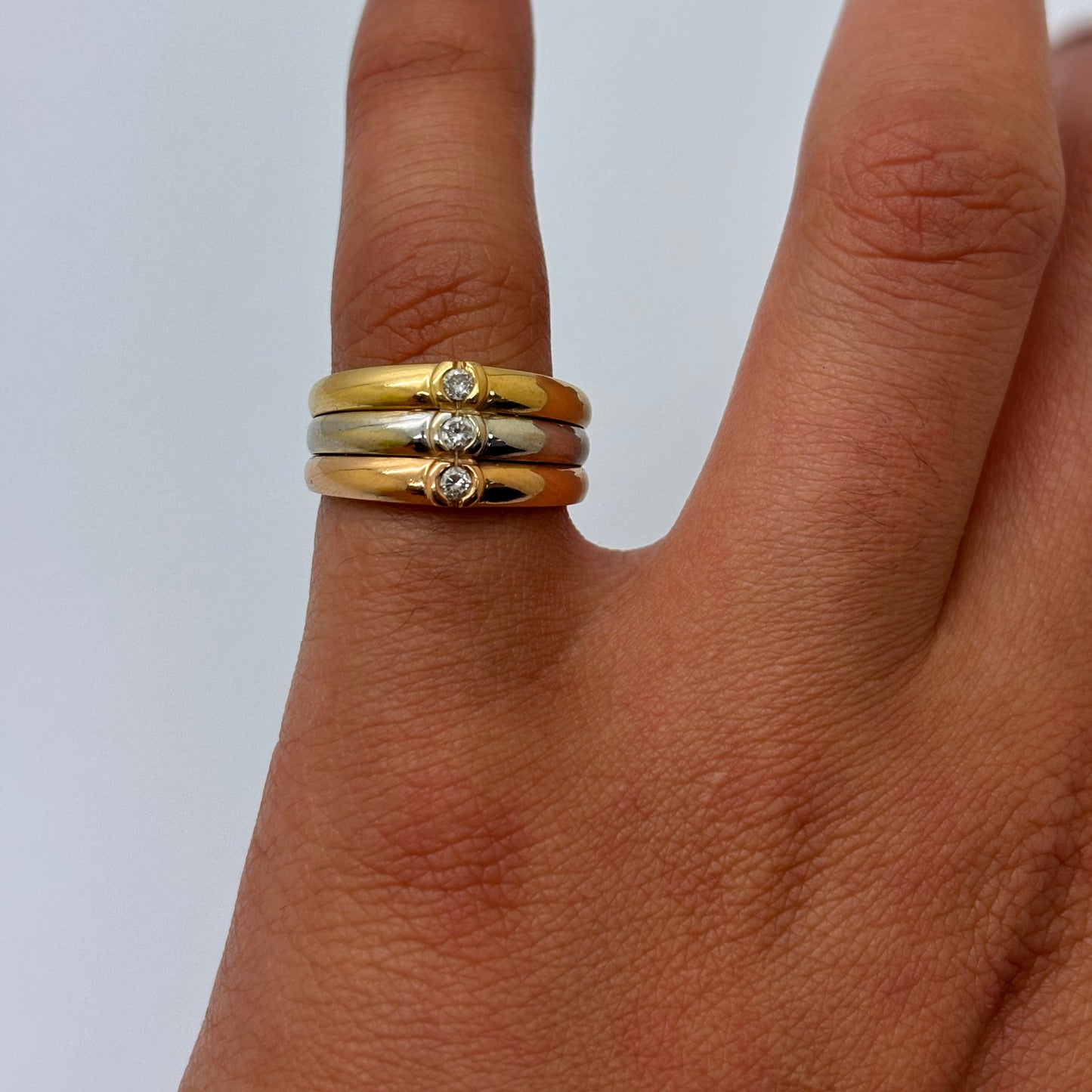 Bague en or 18K Taille-49.5