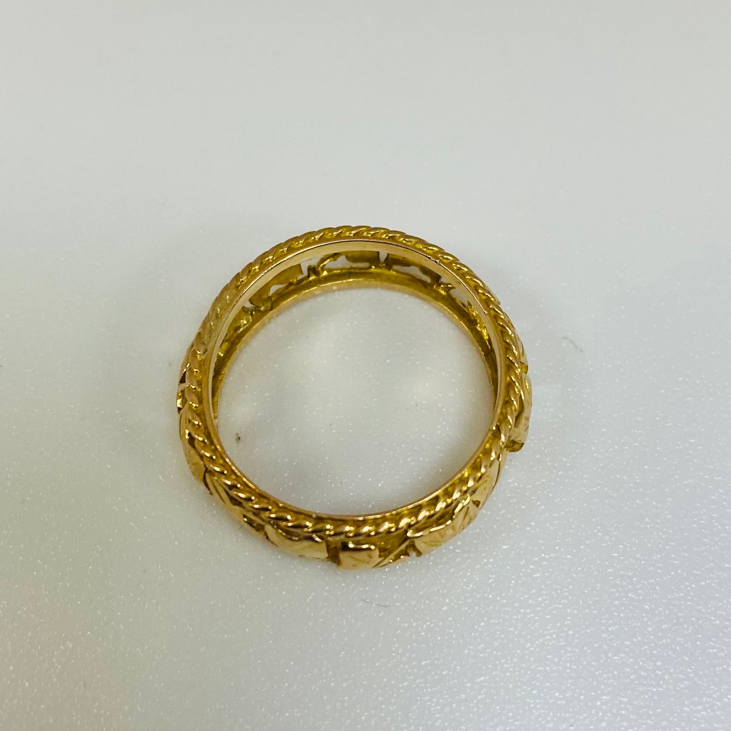 Bague Jonc Or Jaune 18 Carats - Taille 51