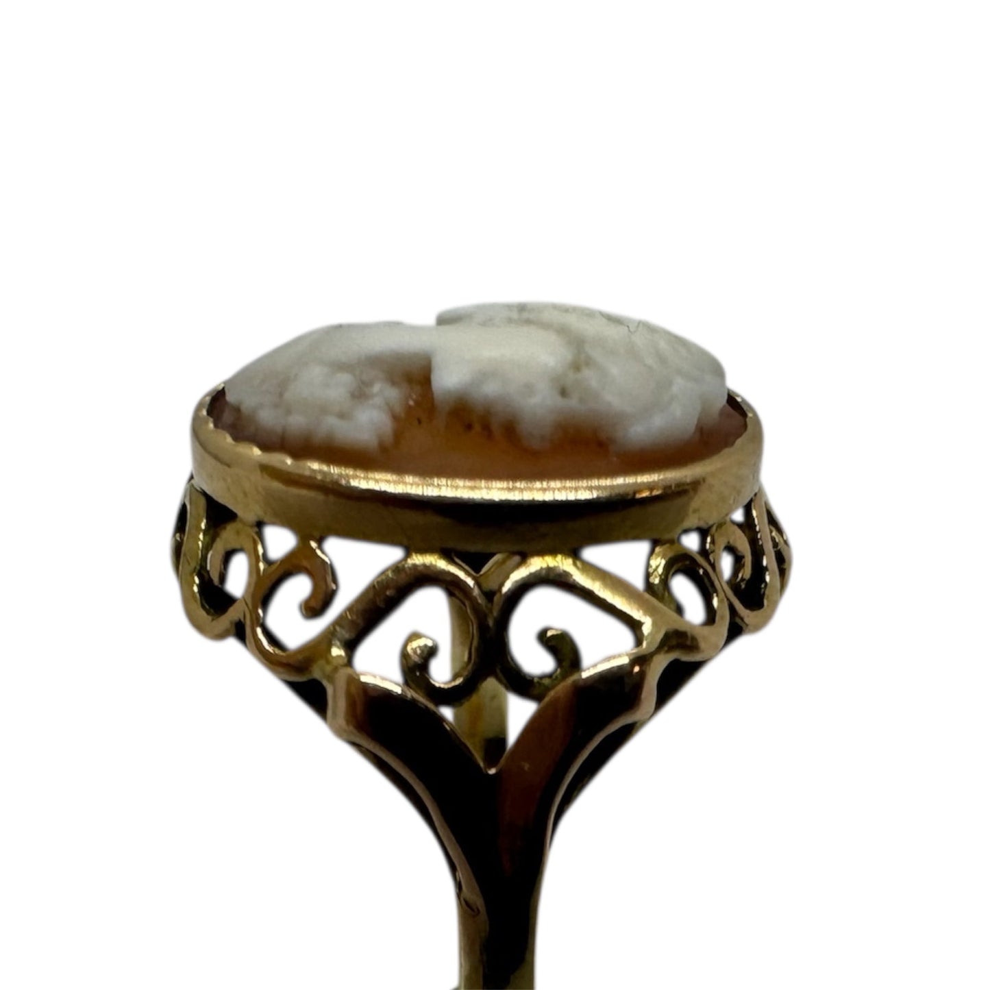 Bague Camée Or Jaune 18 Carats - Taille 60