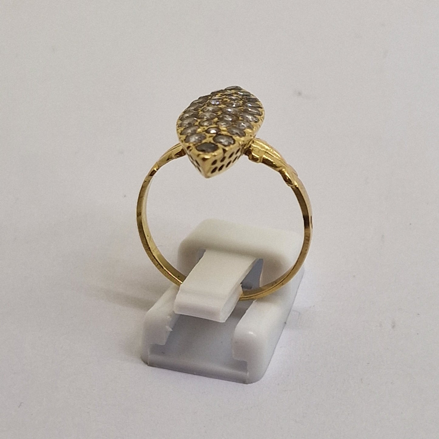 Bague en or jaune 18 carats Taille-60