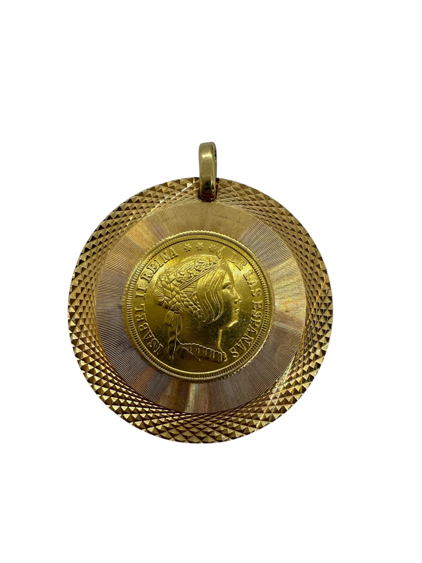 Pendentif Reproduction Or Jaune 18K