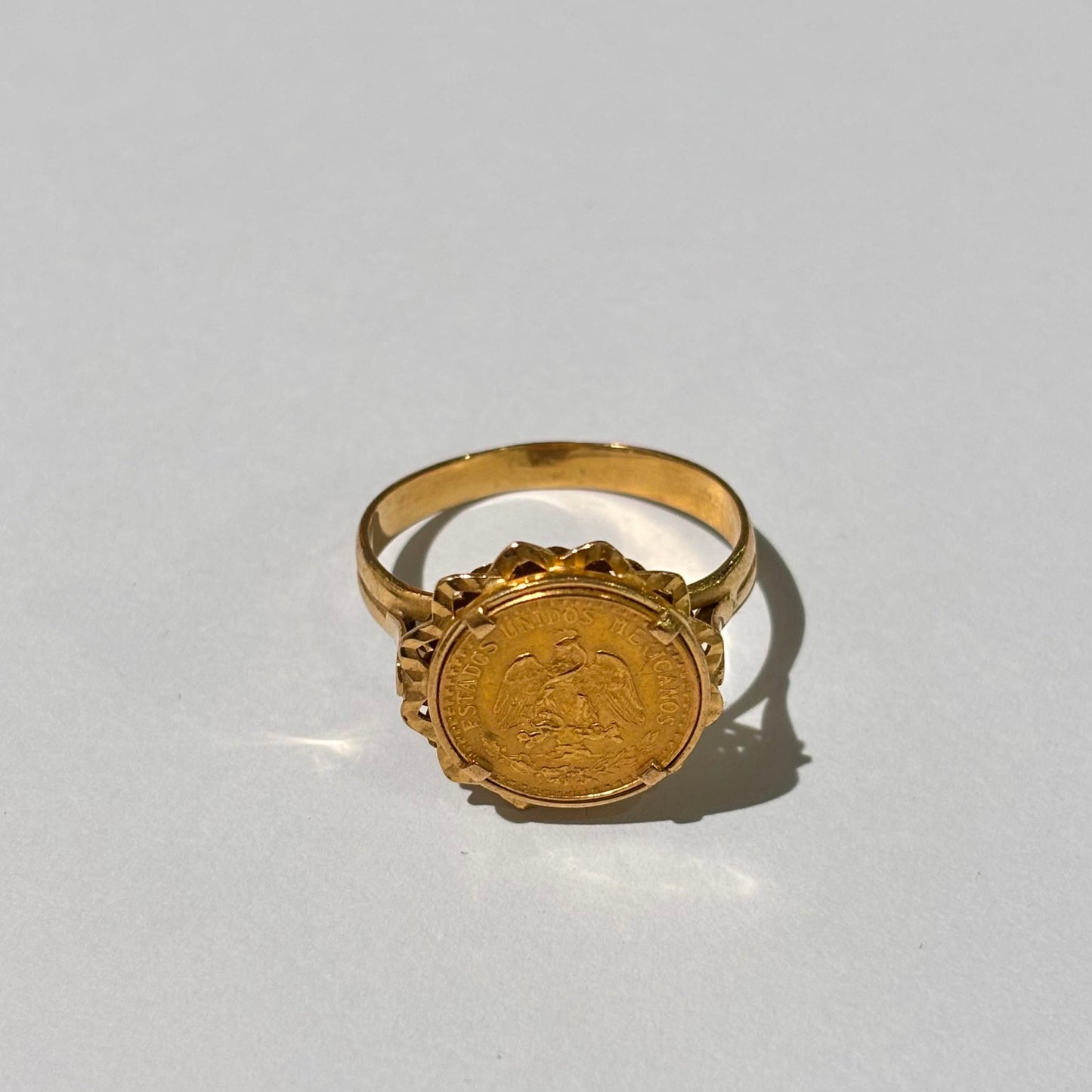 Bague Camée en Or Jaune 18 Carats T.62