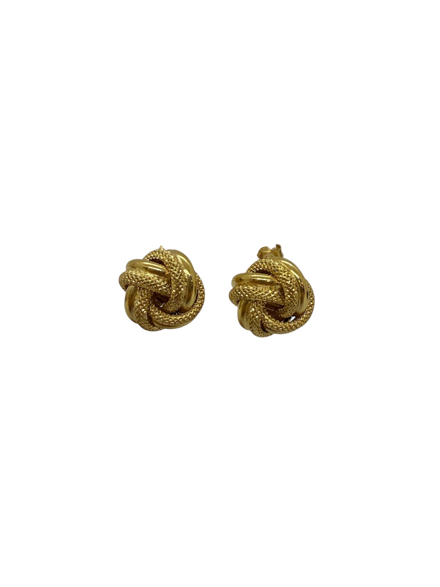 Boucles d'oreilles en or jaune 18K 2.09 Grs