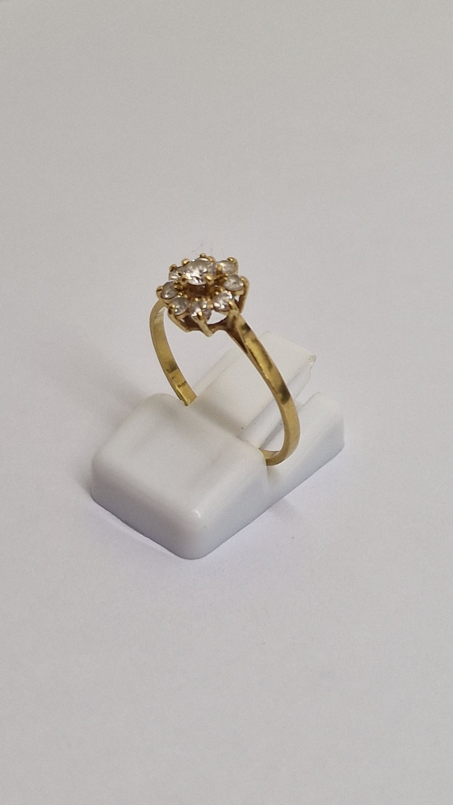 Bague en OR Jaune 18K Taille-54