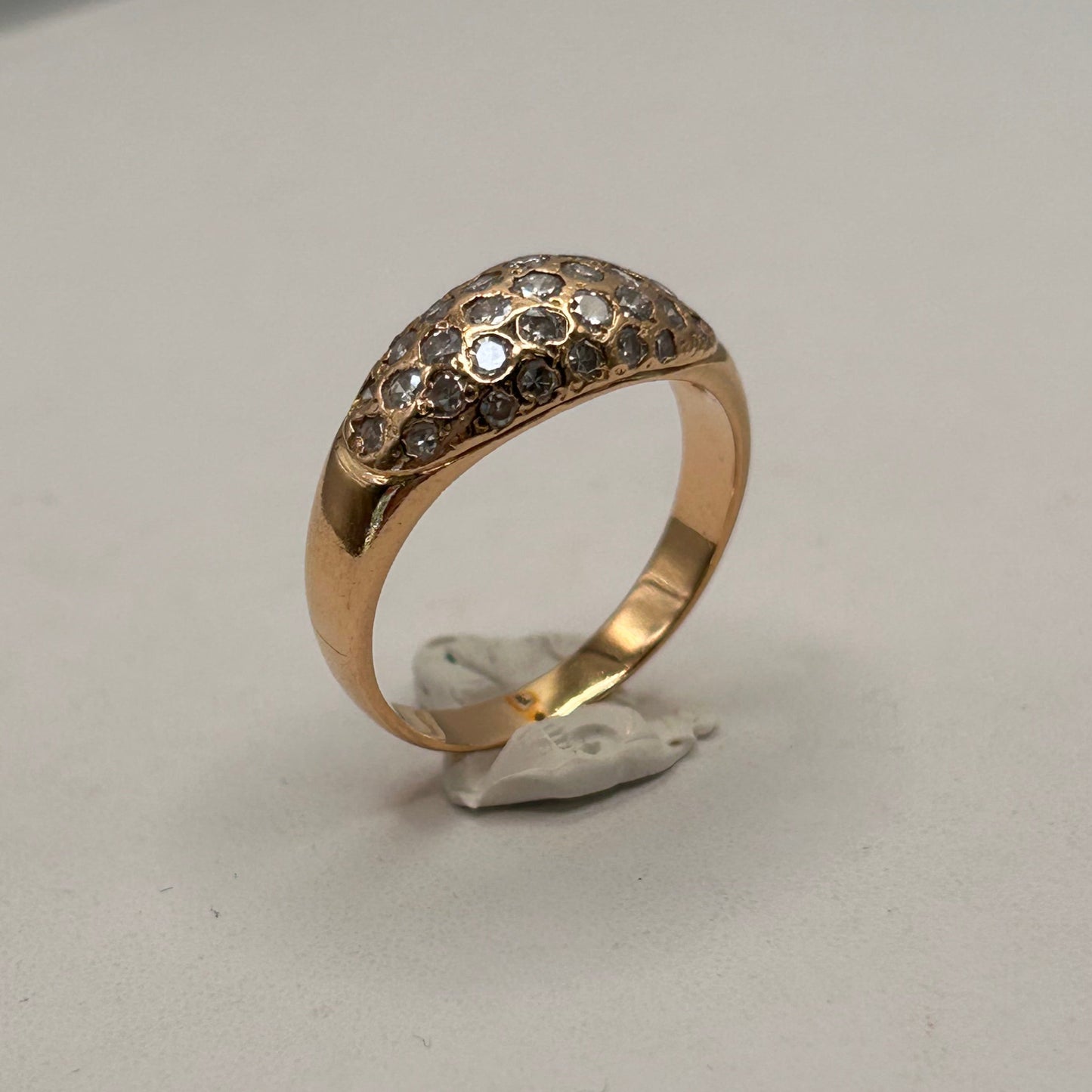 Bague en or blanc 18K Taille-62