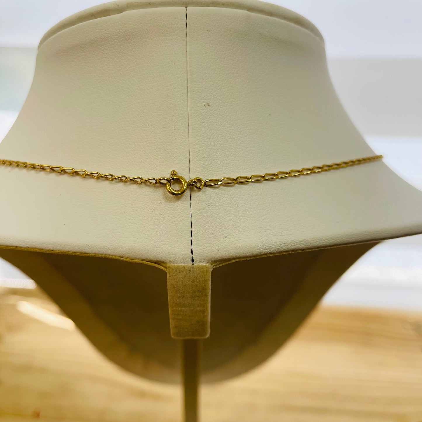 Collier maille cheval en or jaune 18K 5.77 Grs