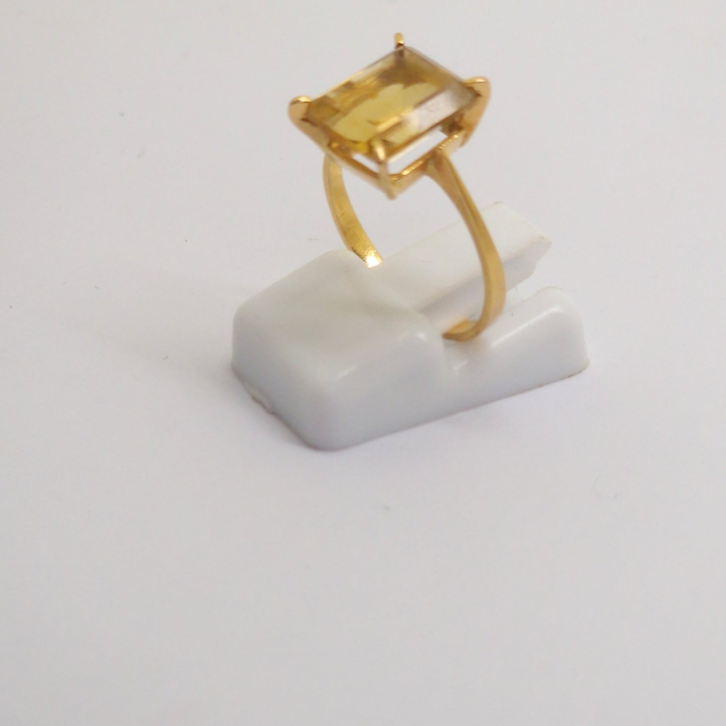 Bague en OR Jaune 18K Taille-52