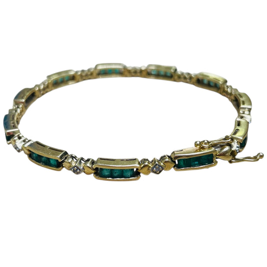 Bracelet Maillon en Or Jaune 18K 11.58 Grs