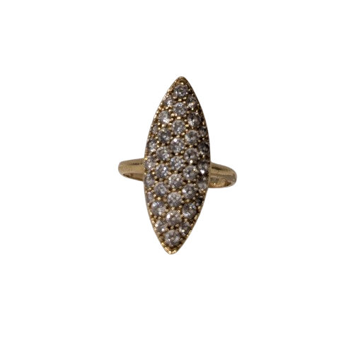 Bagues Marquise Or Jaune Taille-54