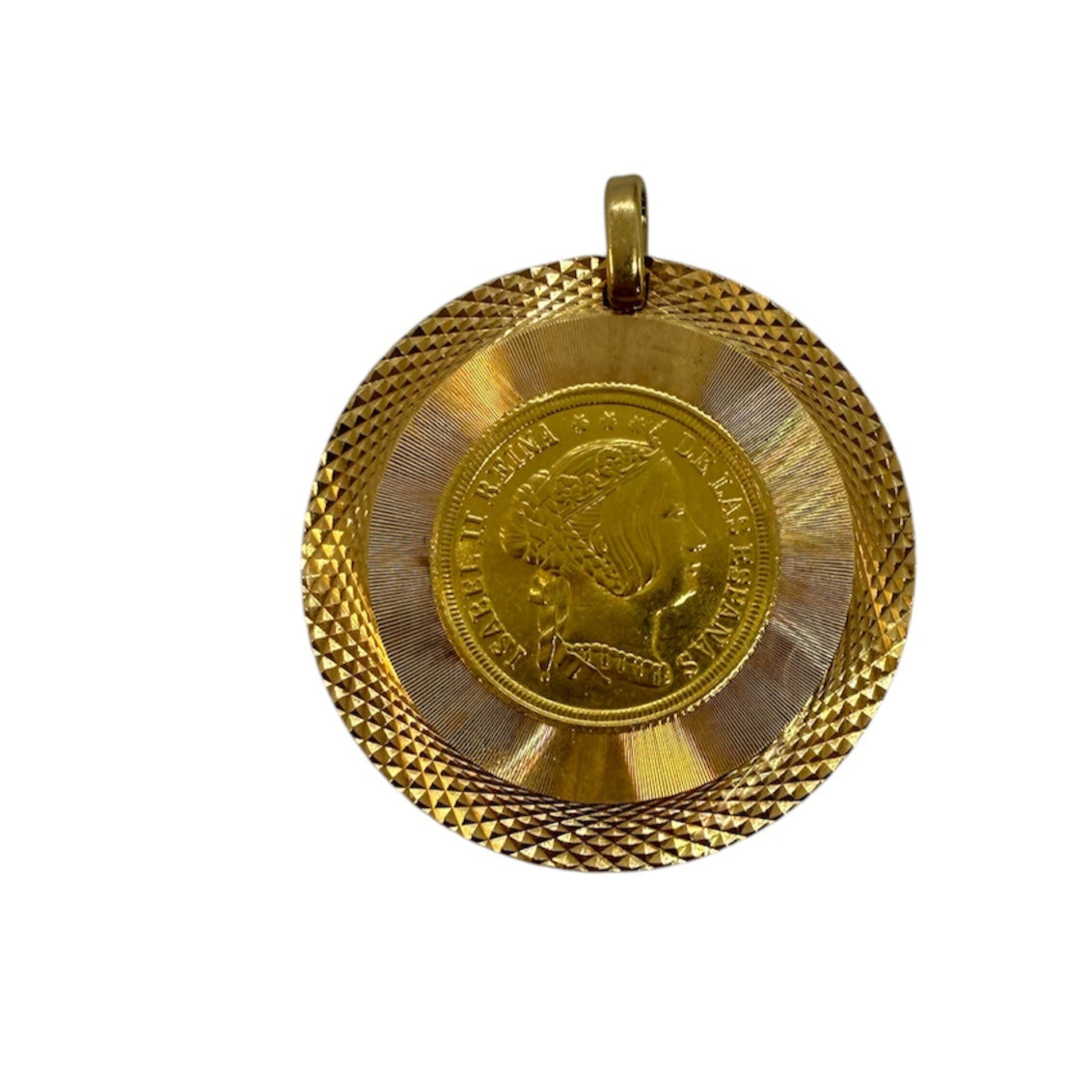 Pendentif Reproduction Or Jaune 18K