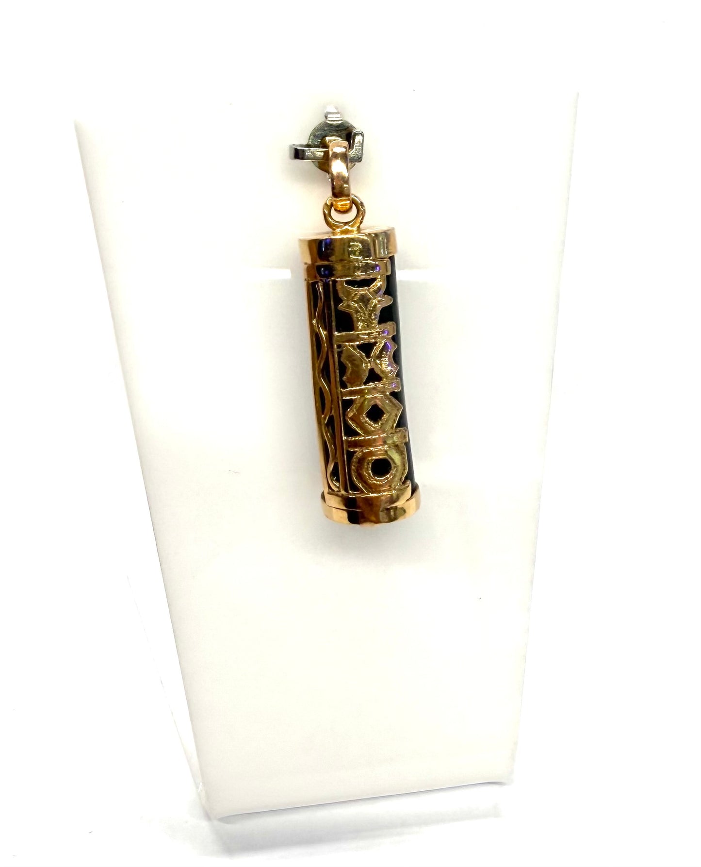 Pendentif Tiki en Or Jaune 18K 4.77 Grs