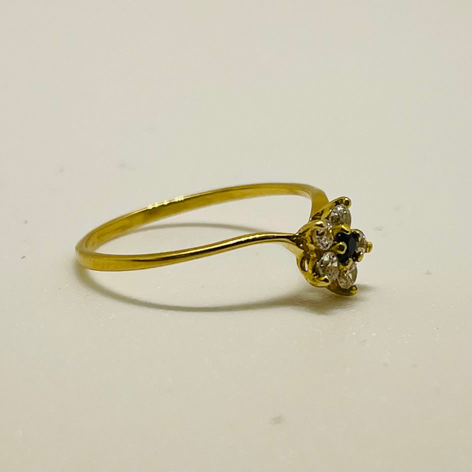Bague Or Jaune 18K Taille-55.5
