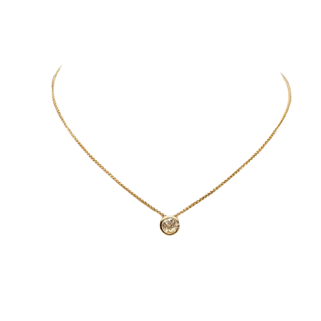 Collier Princesse Or Jaune 18k 3.06 Grs